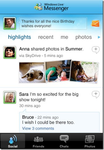 Microsoft's Instant Messenger Released For iPhone